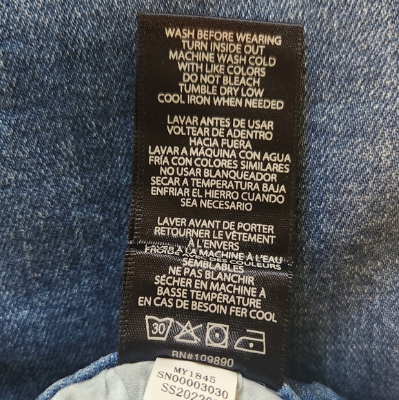 NWT Seven7 Mid Rise Slim Straight Limited Edition Jeans Size 12 - Picture 8 of 8